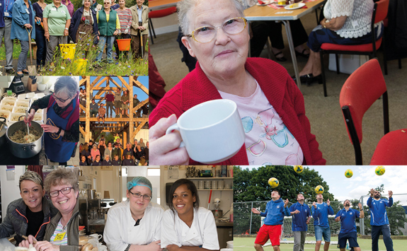 compilation of community groups.